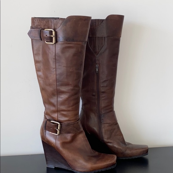 Nine West wedged boots - Picture 3 of 3